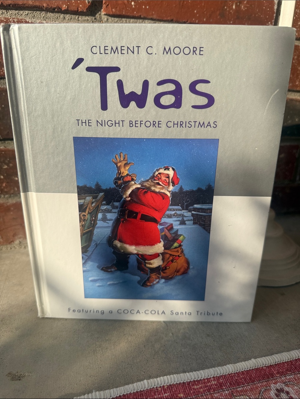 'Vintage 2001 Twas The Night Before Christmas - Illustrated Holiday Book